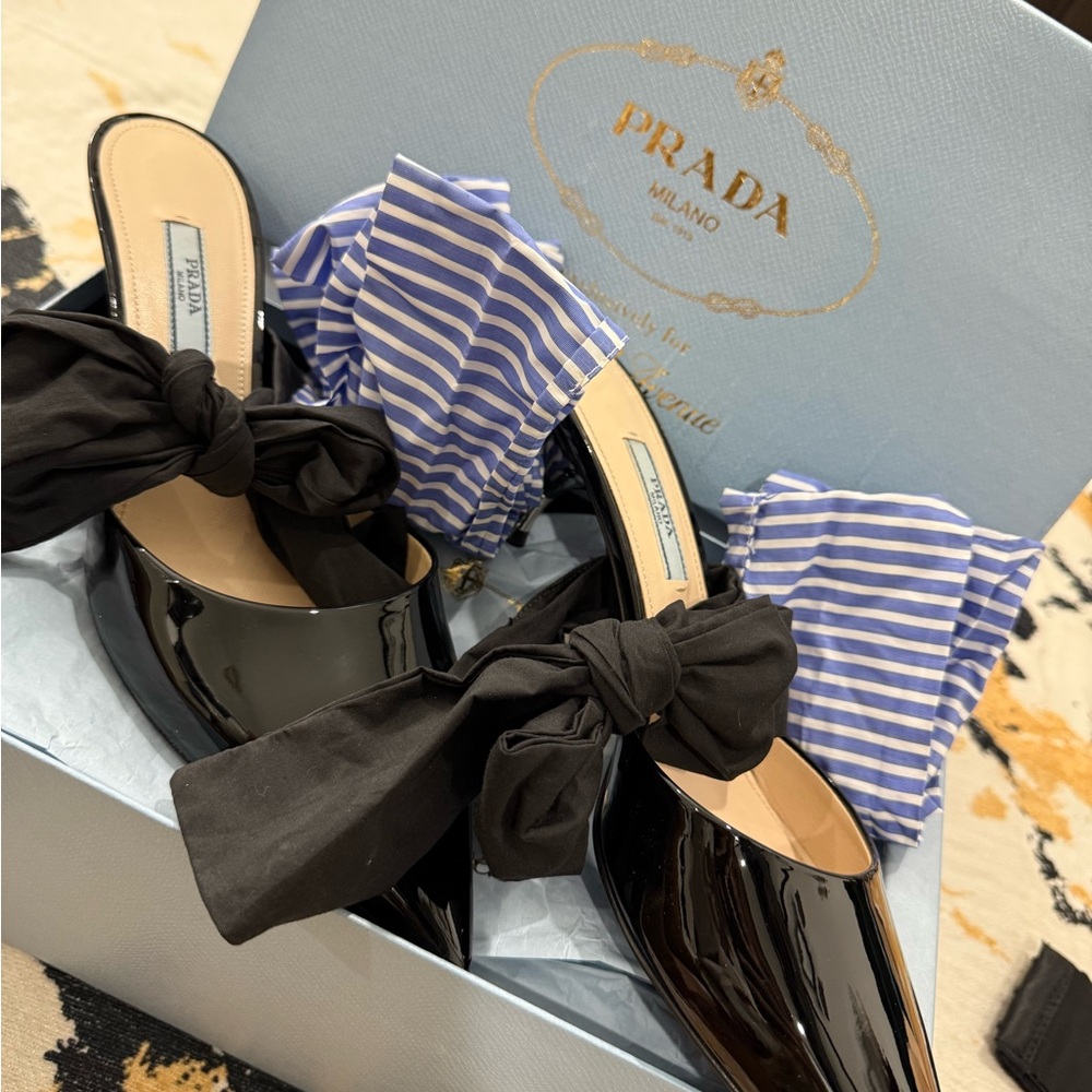 Prada Saks Exclusive kitten heel